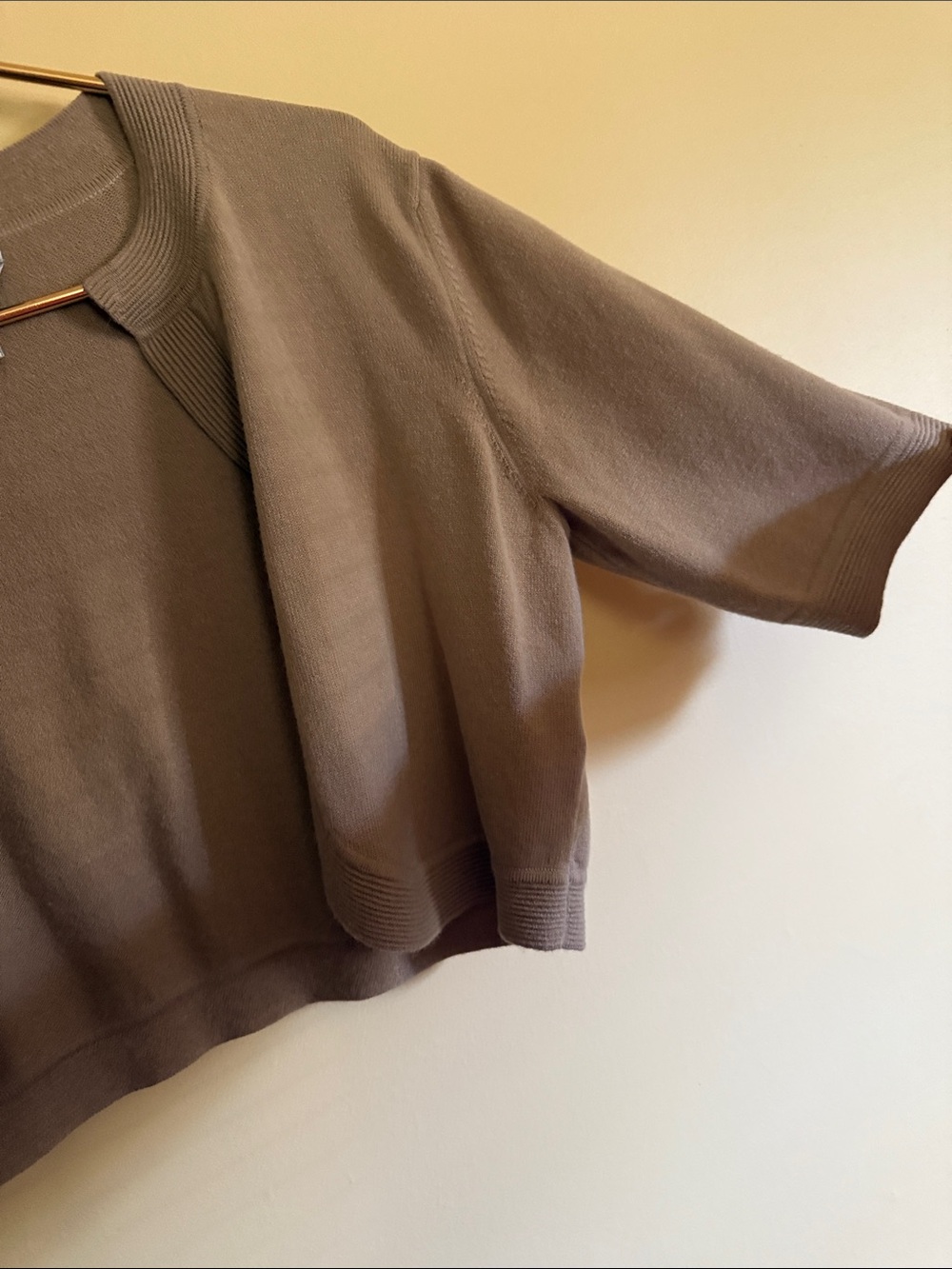 Talbots Tan Tank & Cardigan - Picture 10 of 11